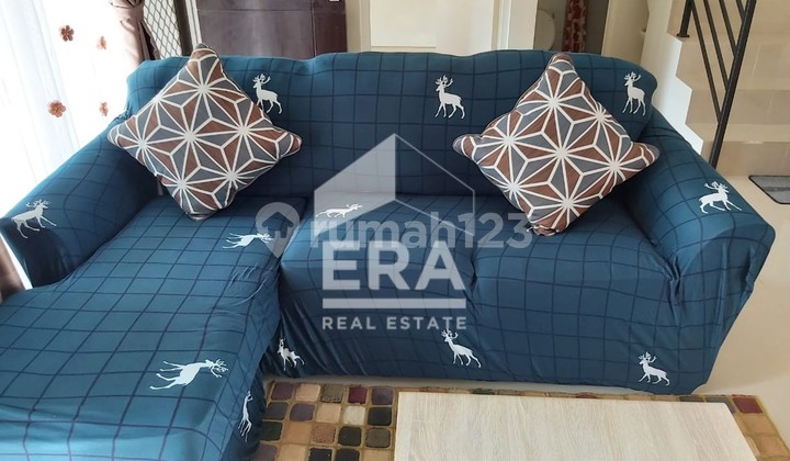 Sewa Rumah Full Furnished AC dan Water Heater Siap Huni di Ivy Park Bsb City Semarang 2