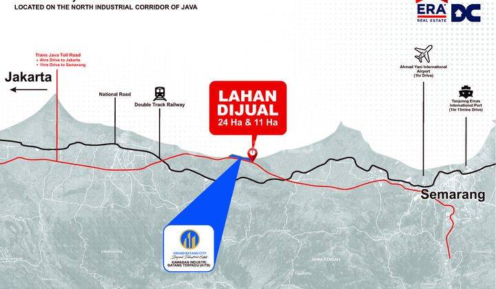 Tanah Sawangan Gringsing Batang Dekat KITB Rest Area Gringing 9