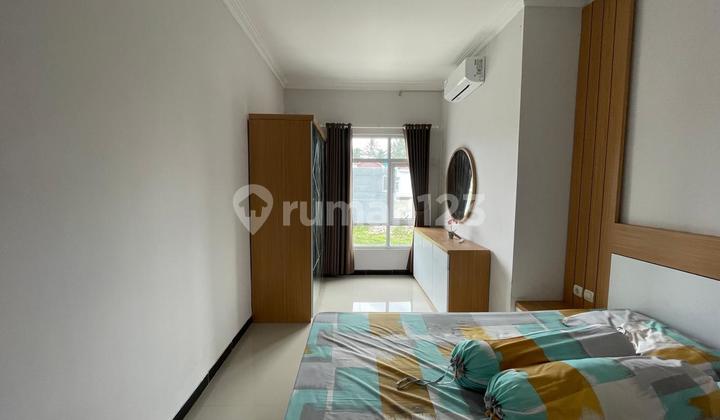 Jual Rumah Cluster Ada Balkon View Sawah dan Gunung di Indrayani Residence Magelang 2