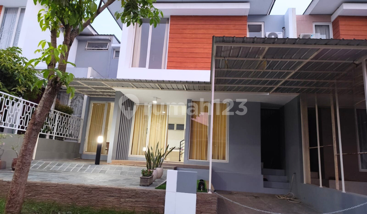 SEWA Rumah Cluster Ivy park BSB 2 Lantai Siap Pakai Ada AC 1