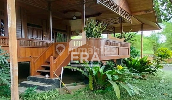 Unik! Rumah Panggung Kayu dan Tanah Pekarangan Luas Hanya 2 jt an/m2 di Dusun Maron Sleman 2