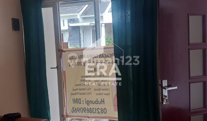 Sewa Rumah Cluster Murah Free Akses Danau Bsb di Graha Taman Pelangi Semarang 2