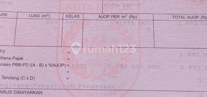 Tanah Luas 16.720 M2, di Jalan Raya Sawangan, Rangkapan Jaya, Kota Depok Tanah Luas 16.720 M2, di Jalan Raya Sawangan, Rangkapan Jaya, Kota Depok