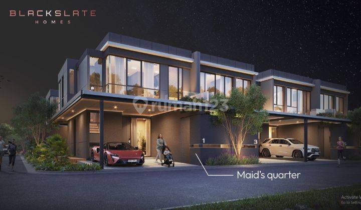 Blackslate Park Serpong Rumah Modern 2 Lantai 5 Menit Ke Gading Serpong  2