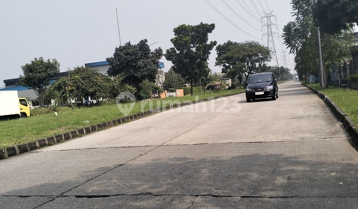 Kavling Industrial Milenium Eastete /Kawasan Berikat Industrial di Jual .siap bangun .Jaln Cor beton