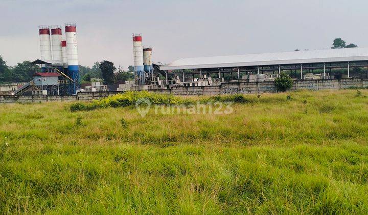 TANAH INDUSTRI DI JUAL.PADAT DAN TINGGI .AKSES 40 FEET. DEKAT DGN RENCANA TOL .BALARAJA SERPONG 1