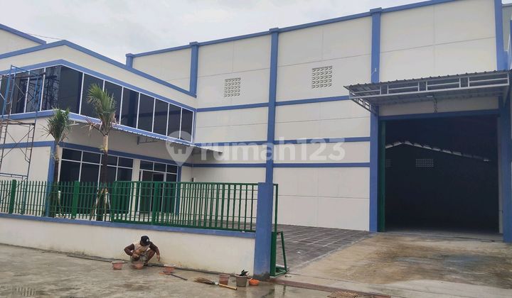 Gudang Industri di Sewakan .Hnya 15 Menit Dari Tol Bitung Akses 40 Feet Dalam Kawasan Industrial