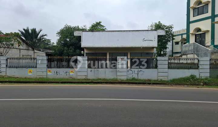 Dijual Tanah & Bangunan Ex Sekolah di Depan Jalan Raya Cilodong, Depok