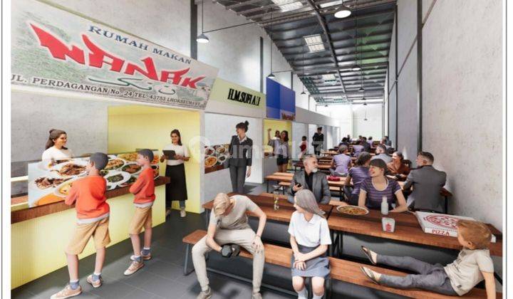 Ruang Usaha Kuliner  Cibadak Sayap Jendral Sudirman Pusat Kota Bandung 1