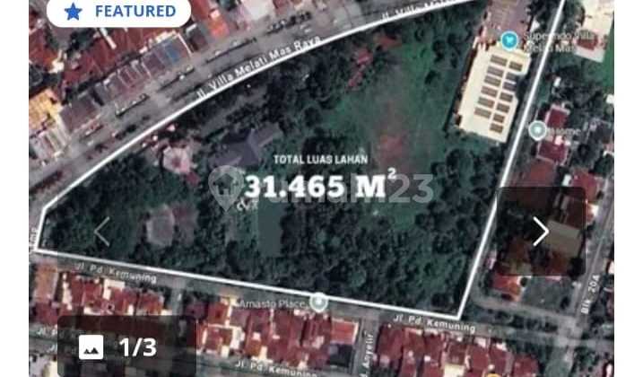 Kavling Commercial Villa Melati Mas Serpong