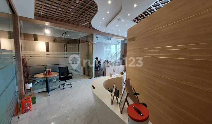 Office Gold Coast Pik Uk 117M Sea View Full Furnish Siap Pakai