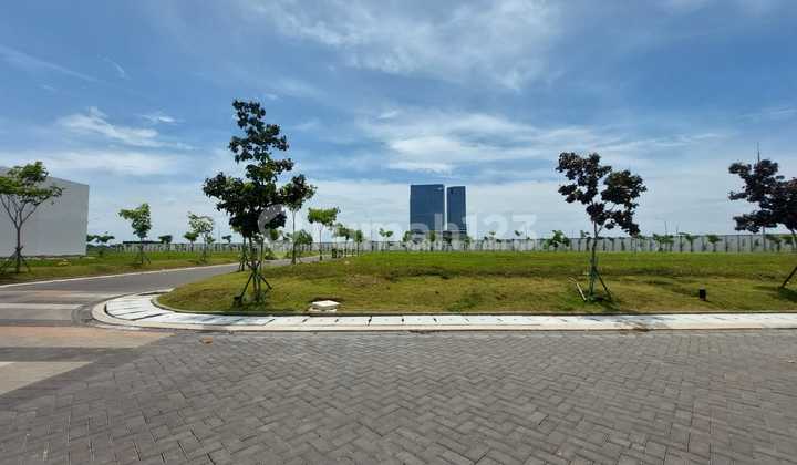 Kavling Long Beach PIK2 Uk 15x35 Utara Tidak ada wajib bangun 