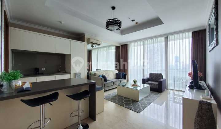 Disewakan Apartemen Residence 8 2 BR Bagus Furnished