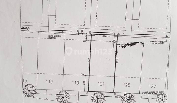 Kavling Siap Bangun, Perumahan di Lippo Karawaci 0051 Sus 2