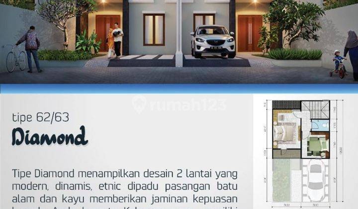 Rumah Baru Lebak Wangi Garden. Minimalis Asri dan Nyaman 2