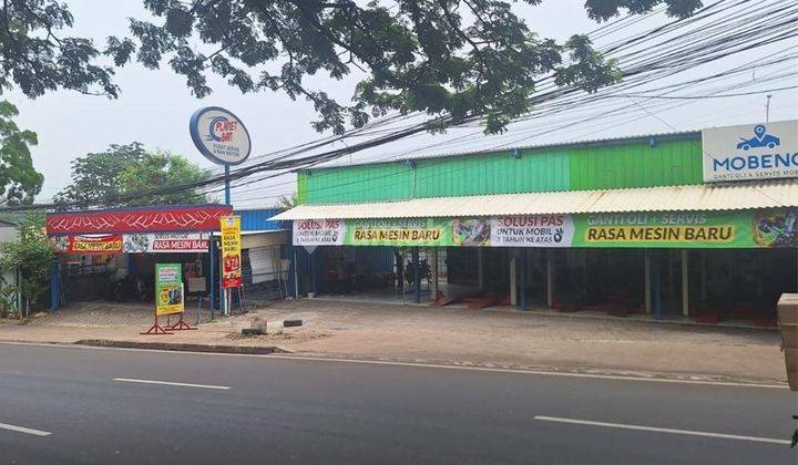 Kavling Komersial. Jl Alternatif Cibubur Gunung Putri Bogor. Lokasi Pinggir Jalan. Cocok Untuk Usaha. 1