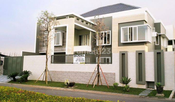 Jual Rumah Mewah Baru Puri Galaxy Jalan Kembar 1