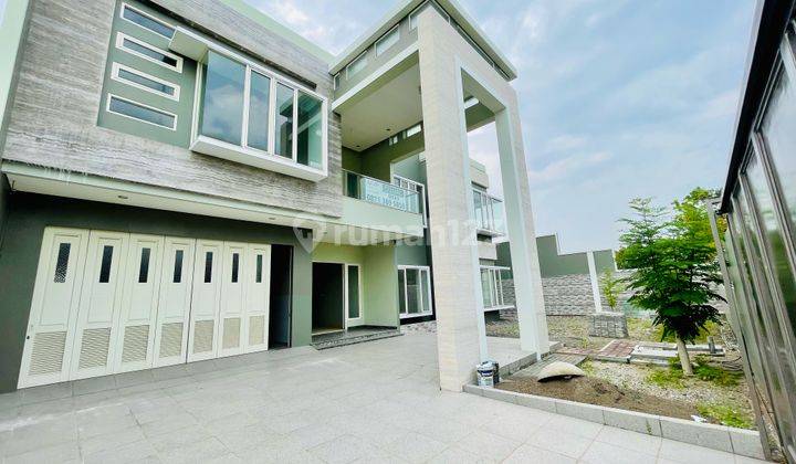 Sewa Rumah Mewah Baru Jalan Kembar Puri Galaxy Cluster Mahogany 2