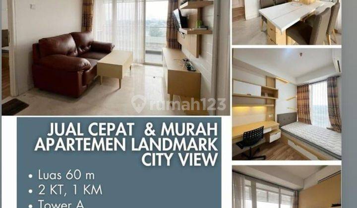 Murah Apartemen 2 BR di Landmark Residence, Bandung 1