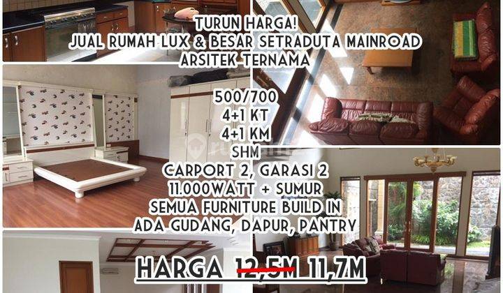 Murah Rumah Lux Dan Besar di Setraduta Mainroad, Bandung 1