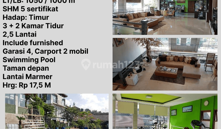 Murah Rumah Luas Lux di Setraduta, Bandung 1