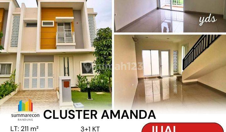 Murah Rumah Bagus Luas di Cluster Amanda Summarecon, Bandung 1