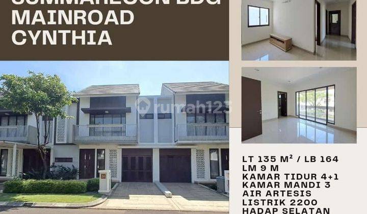 Murah Rumah Bagus Mainroad Cynthia Summarecon, Bandung  1