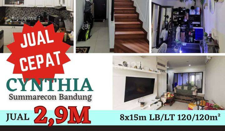 Murah Rumah Bagus Modern di Cluster Cynthia Sumarecon, Bandung 1