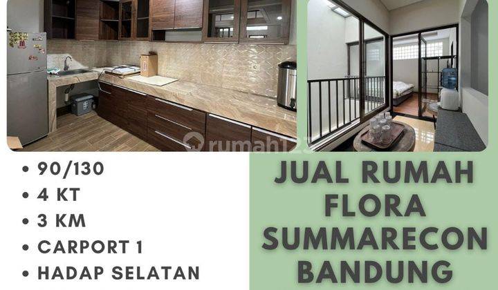 Murah Rumah Bagus Full Renov Flora Summarecon, Bandung 1