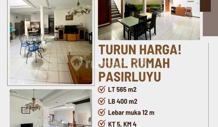 Termurah! Rumah strategis di Pasirluyu Bandung 1