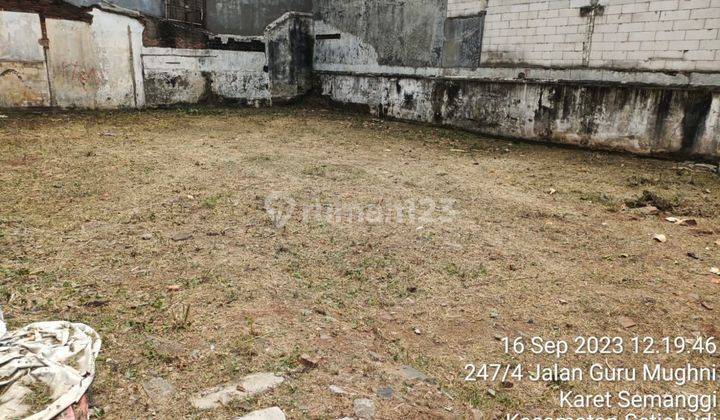 Dijual Tanah Jalan Guru Mughni Kuningan Setiabudi 1