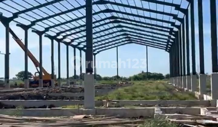 Dijual gudang laksana baru bangun selesai okt/nov 25 harga masih nego