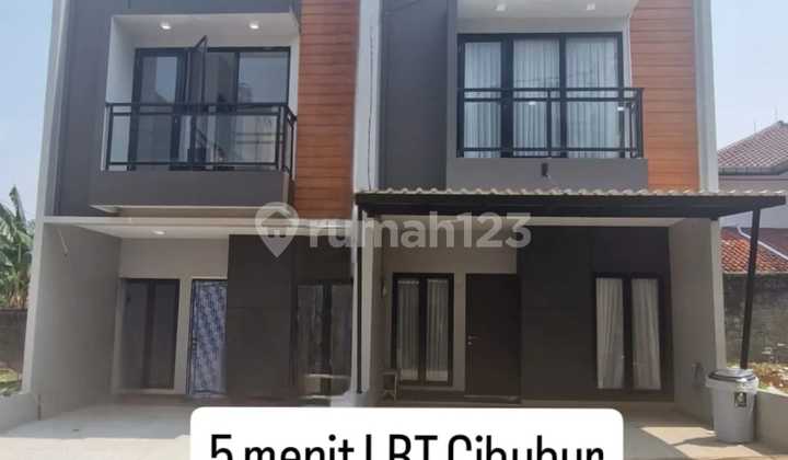 Rumah Nyaman 5 Menit Lrt Cibubur Murah Bebas Banjir Banyak Bonus
