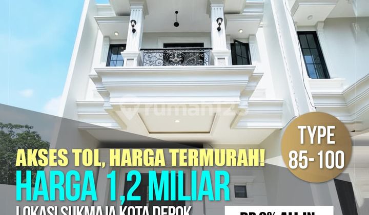 Nempel Pesona Khayangan Dekat Margonda & Kampus Ui Cicilan 4 Jtan
