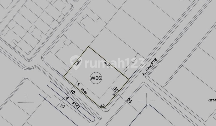 Tanah Kav. Ptb Duren Sawit Tanah Kav. Ptb Duren Sawit