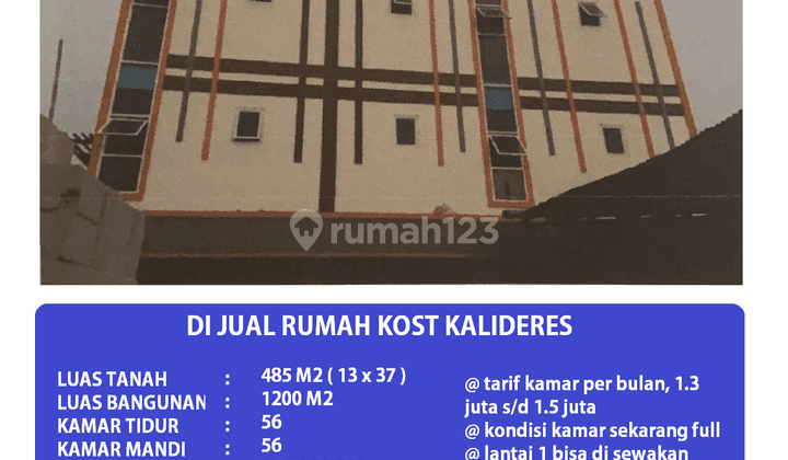 Rumah Kost Bagus SHM di Jl Peta Barat, Jakarta Barat 2