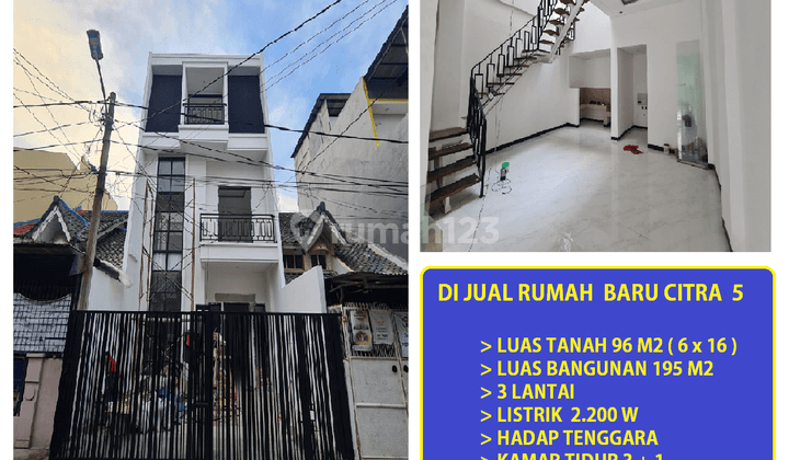 Rumah Baru SHM di Citra Garden 5, Jakarta Barat 1