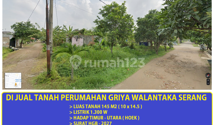 Rumah Butuh Renovasi SHM di Griya Walantaka Serang, Serang 1