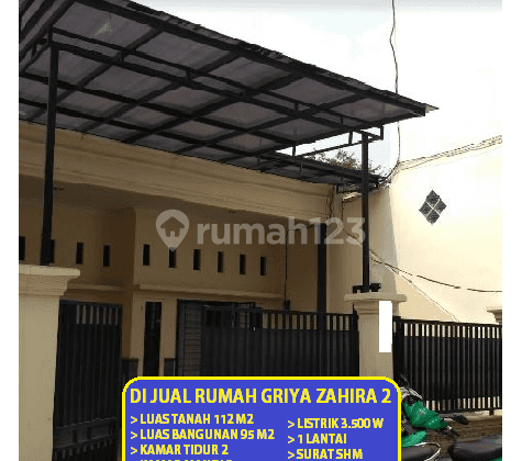 Rumah Bagus SHM di Griya Zahira 2 Cengkareng, Jakarta Barat 1