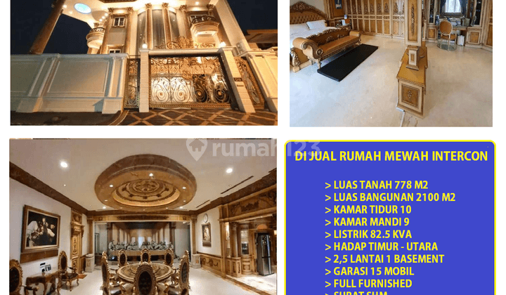 Rumah Bagus SHM di Intercon Kebon Jeruk, Jakarta Barat 1