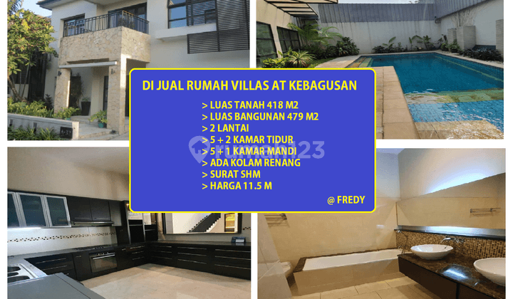 di Jual Rumah Bagus SHM di Jl Kebagusan Raya , Jakarta Selatan 1