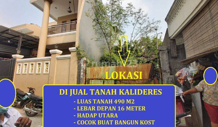 Di Jual Tanah 490 Meter Gg Kramat Kalideres 1