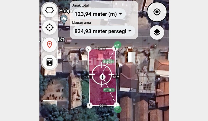 For Sale, 834 Square Meters of Land in Ciruas, Serang, Banten