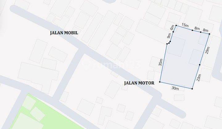 di Jual Tanah Luas 1600 Meter Tebaci Kalideres Jakarta Barat 2