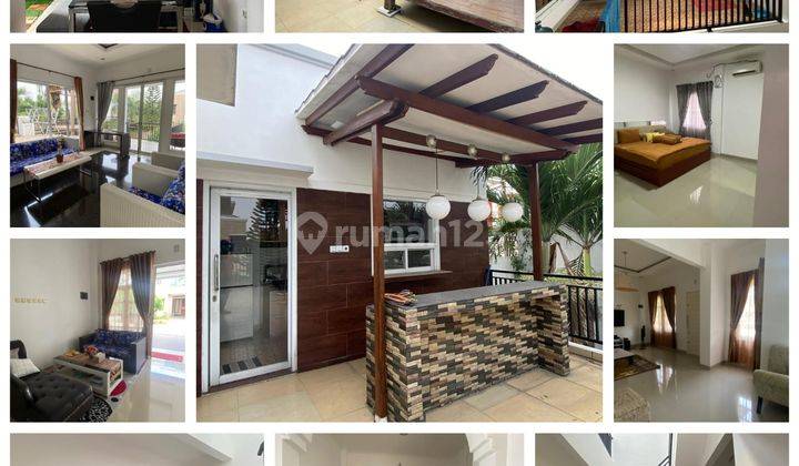 di Jual Rumah Murah 2 Lantai Furnished SHM Grand Cibubur Country, Cluster Eagle Wood, Bogor Jawa Barat 1