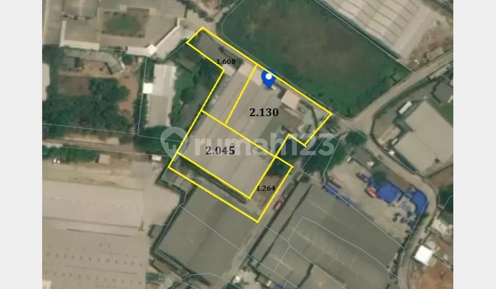 Jual Gudang Pabrik di Cirewed Sukadamai Cikupa Tangerang