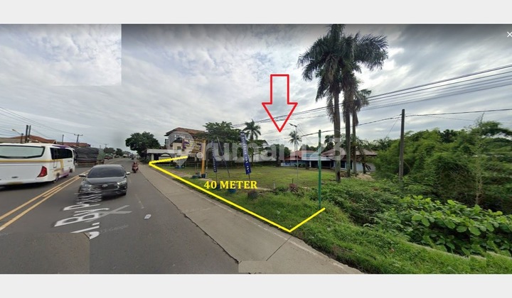 Jual Tanah Luas 8000 di Jln By Pass Jomin Kota Baru Karawang Cikampek Jawa Barat