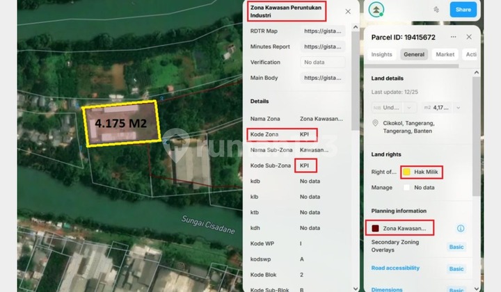 Selling Land Area 4000 Square Meters on Jln Asrama Dematex Cikokol, Tangerang City Selling Land Area 4000 Square Meters on Jln Asrama Dematex Cikokol, Tangerang City