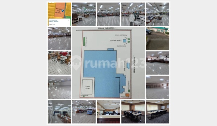 Selling Former Garment Factory in Jatake Industrial Area, Tangerang