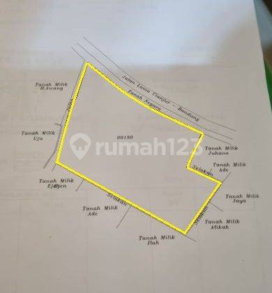 di Jual Tanah 6000 Meter Jl Raya Haurwangi Cianjur Jawa Barat 2